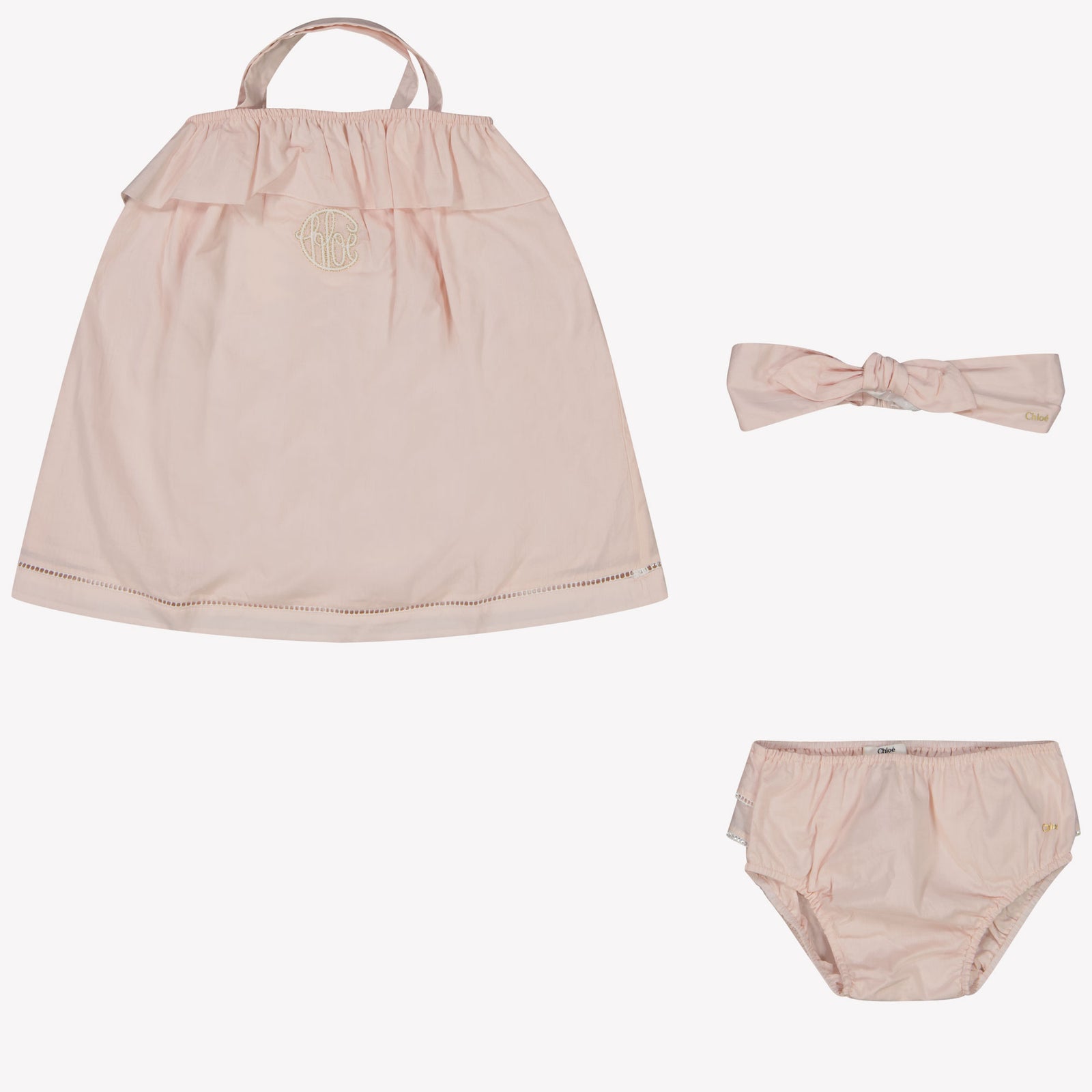 Chloe Baby Meisjes Jurk In Licht Roze