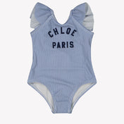 Chloe Baby Meisjes Zwemkleding In Blauw