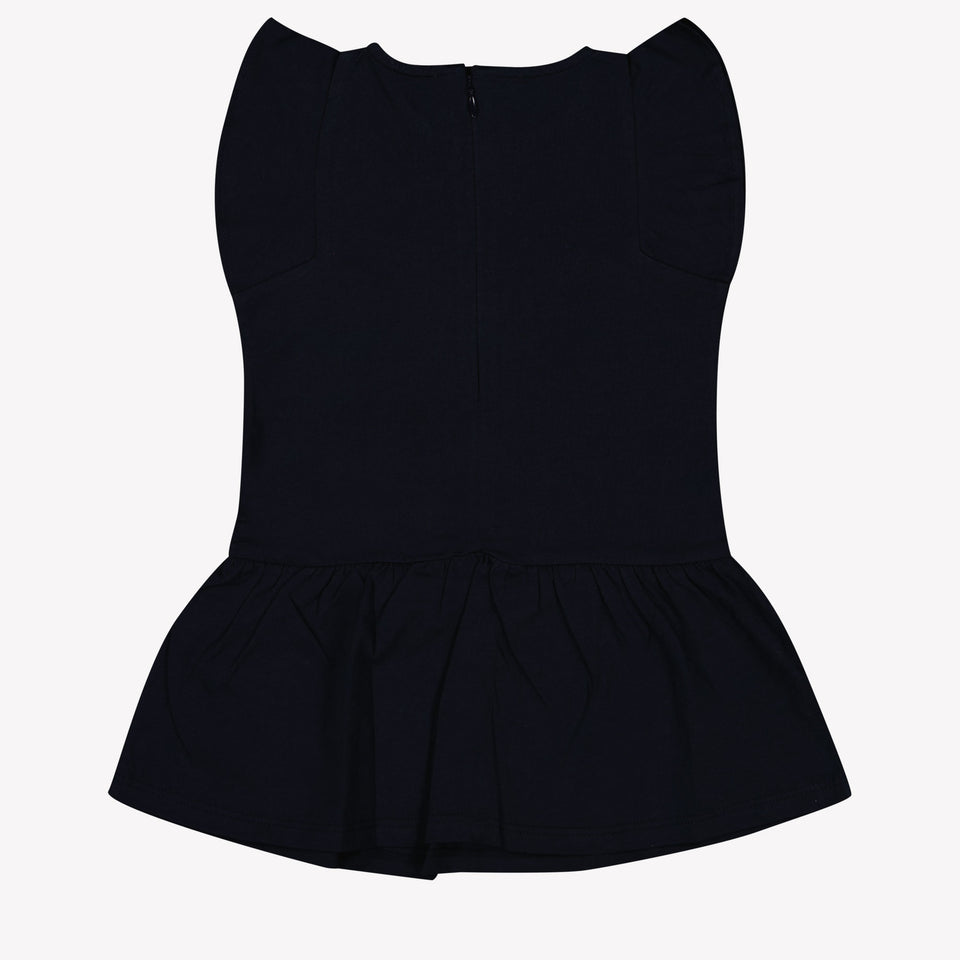 Chloe Baby Girls Dress In Navy