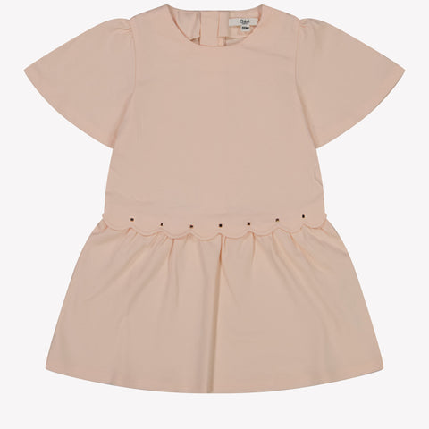 Chloe Baby Girls Dress In Light Pink