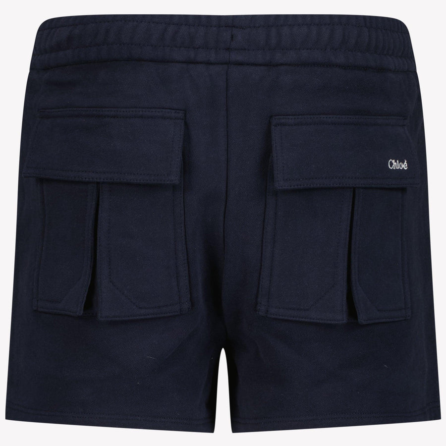 Chloe Kids Girls Shorts  Navy