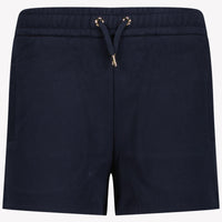 Chloe Kids Girls Shorts  Navy