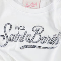 MC2 Saint Barth Kinder Meisjes Jurk In Wit