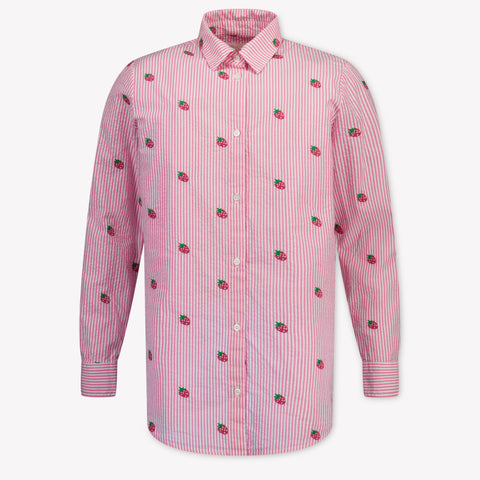 MC2 Saint Barth Kinder Meisjes Blouse In Roze