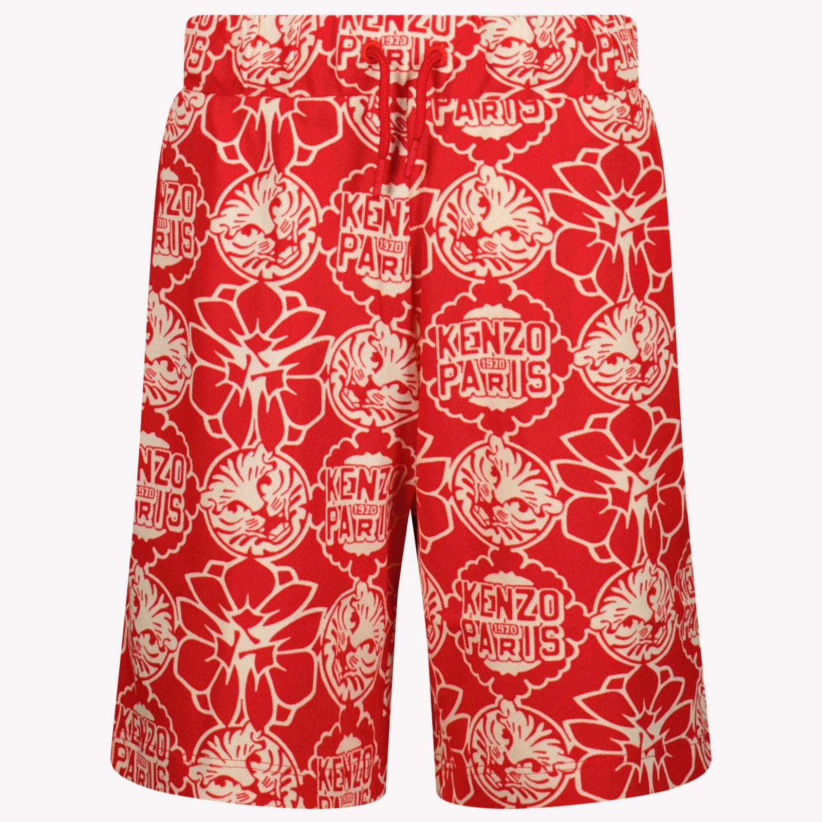 Kenzo Kids Kinder Jongens Shorts In Rood