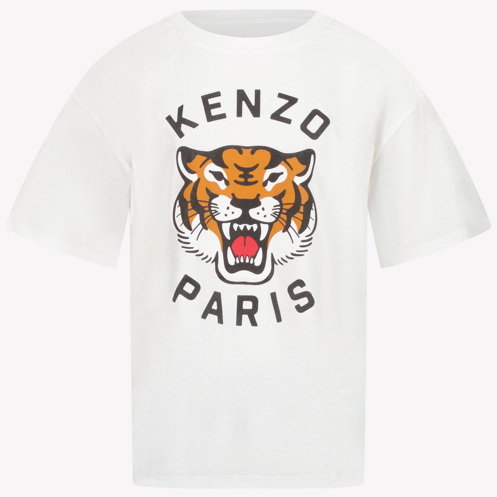 Kenzo Kids Kinder Jongens T-Shirt In Wit