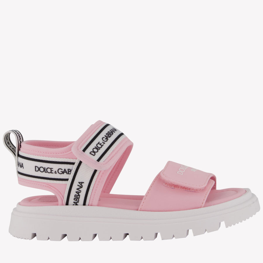 Dolce & Gabbana Girls Sandals  Light Pink
