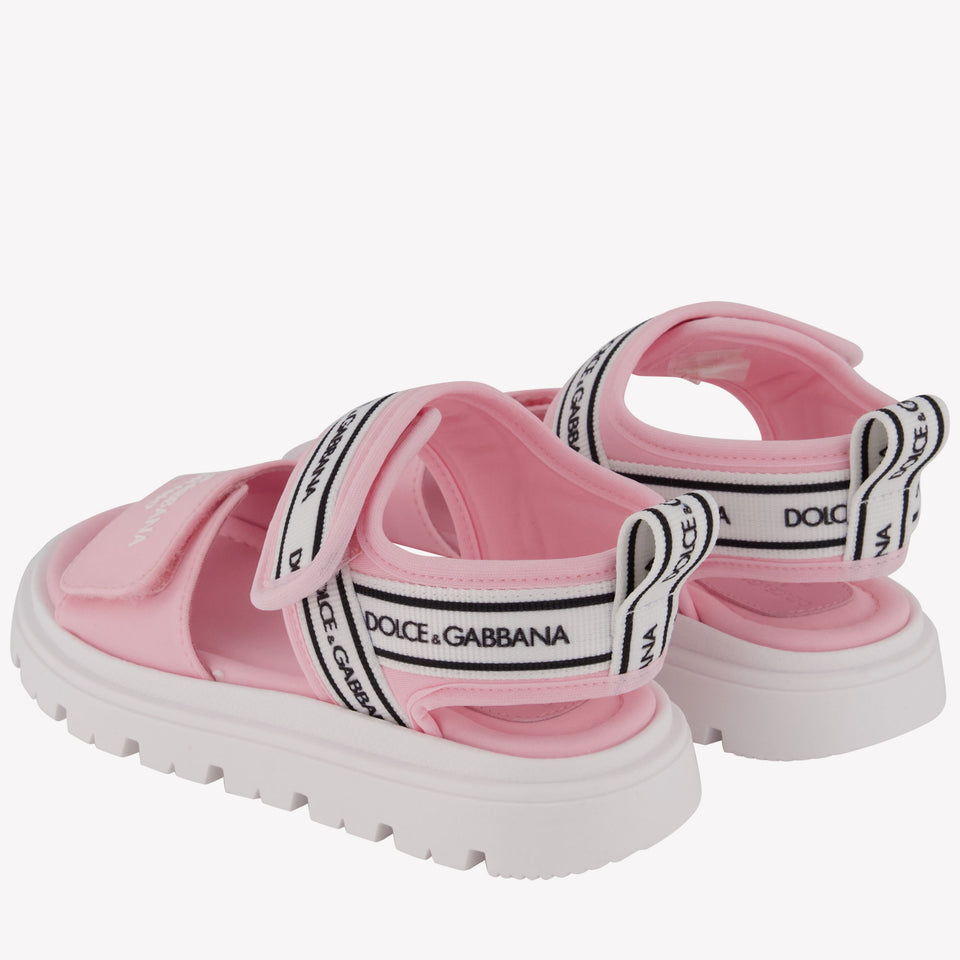 Dolce & Gabbana Meisjes Sandalen In Licht Roze