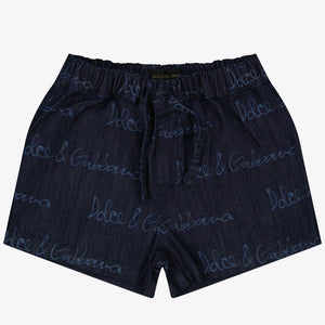 Dolce & Gabbana Baby Boys Shorts  Dark Blue
