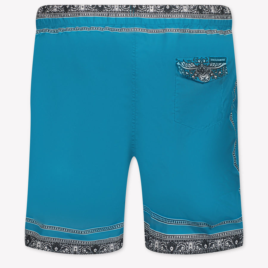 Dolce & Gabbana Kids Boys Swimwear  Turquoise