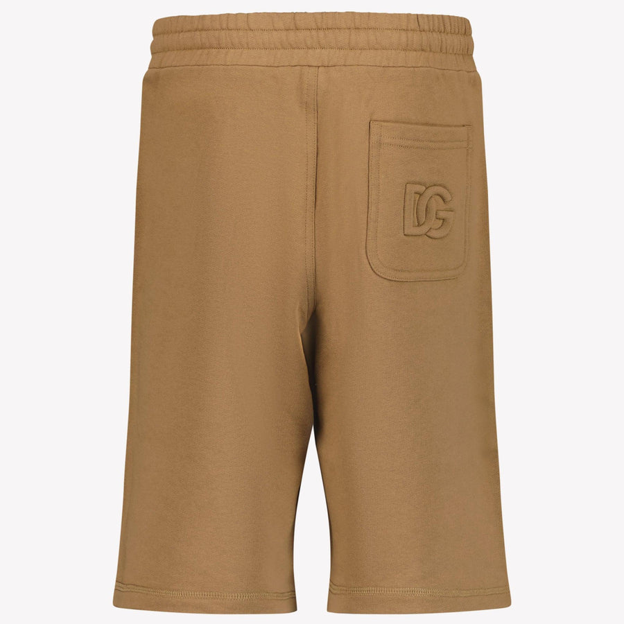 Dolce & Gabbana Kinder Jongens Shorts In Licht Bruin