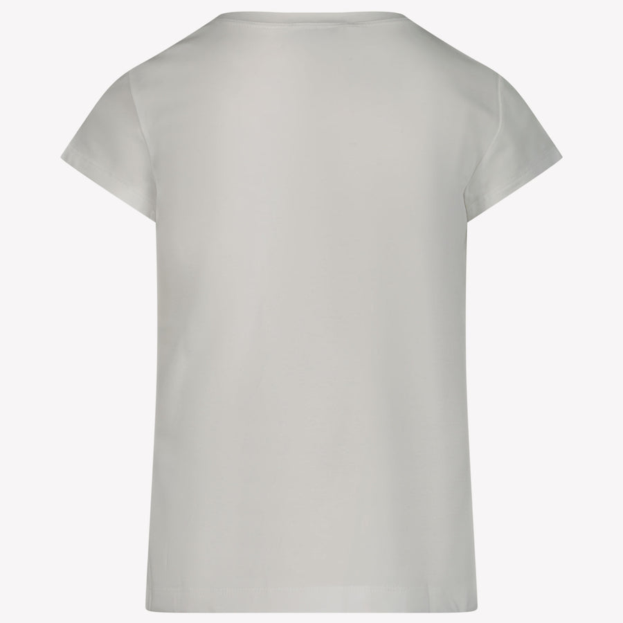 MonnaLisa Kinder Meisjes T-Shirt in Wit