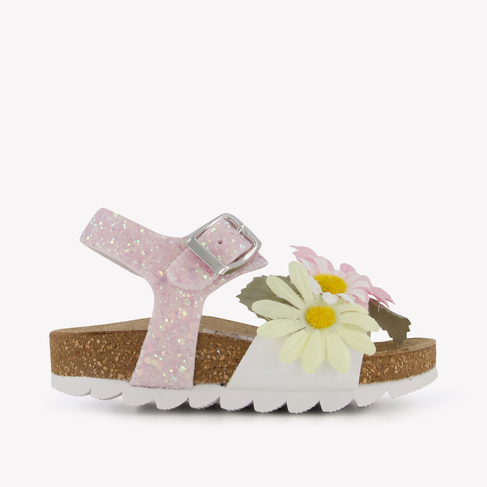 MonnaLisa Girls Sandals In Light Pink