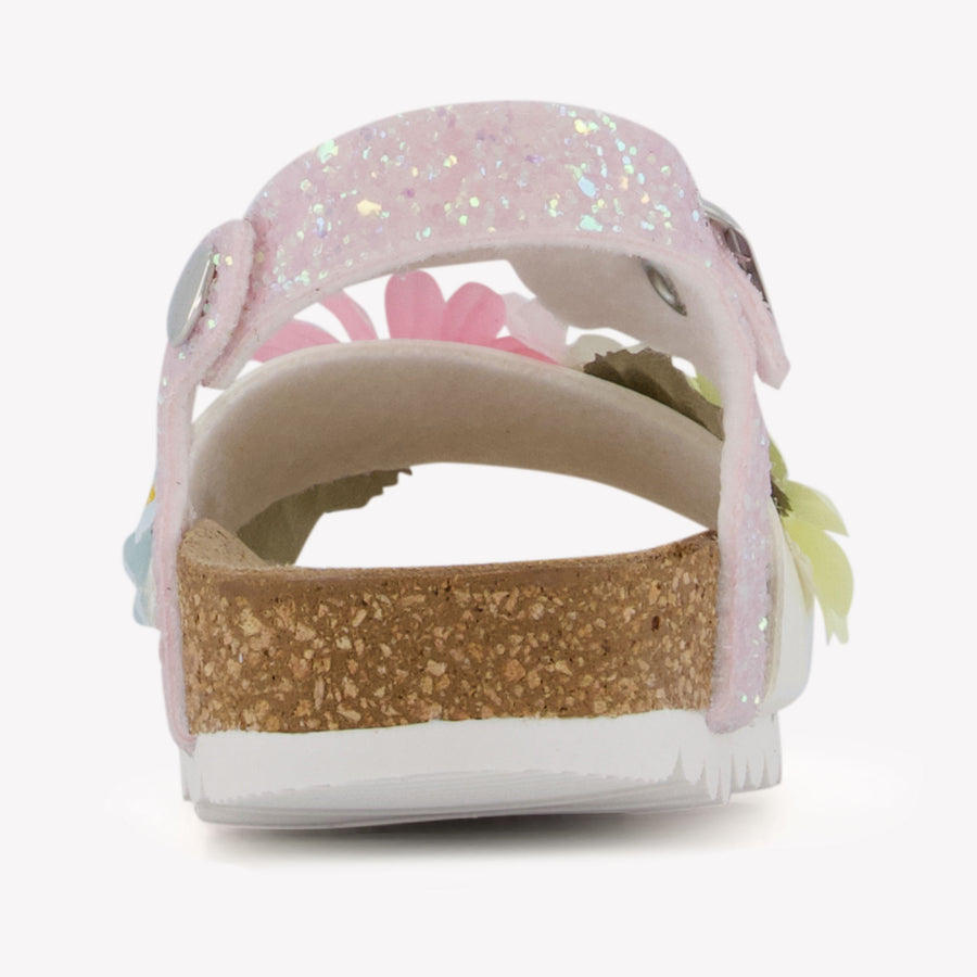 Monnalisa Girls Sandals  Light Pink