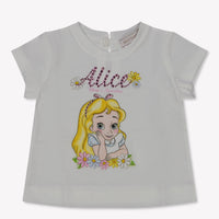 Monnalisa Baby Girls T-Shirt  White