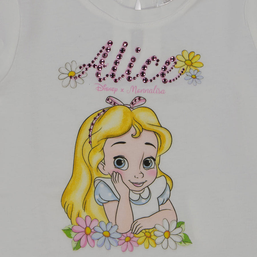 Monnalisa Baby Girls T-Shirt  White