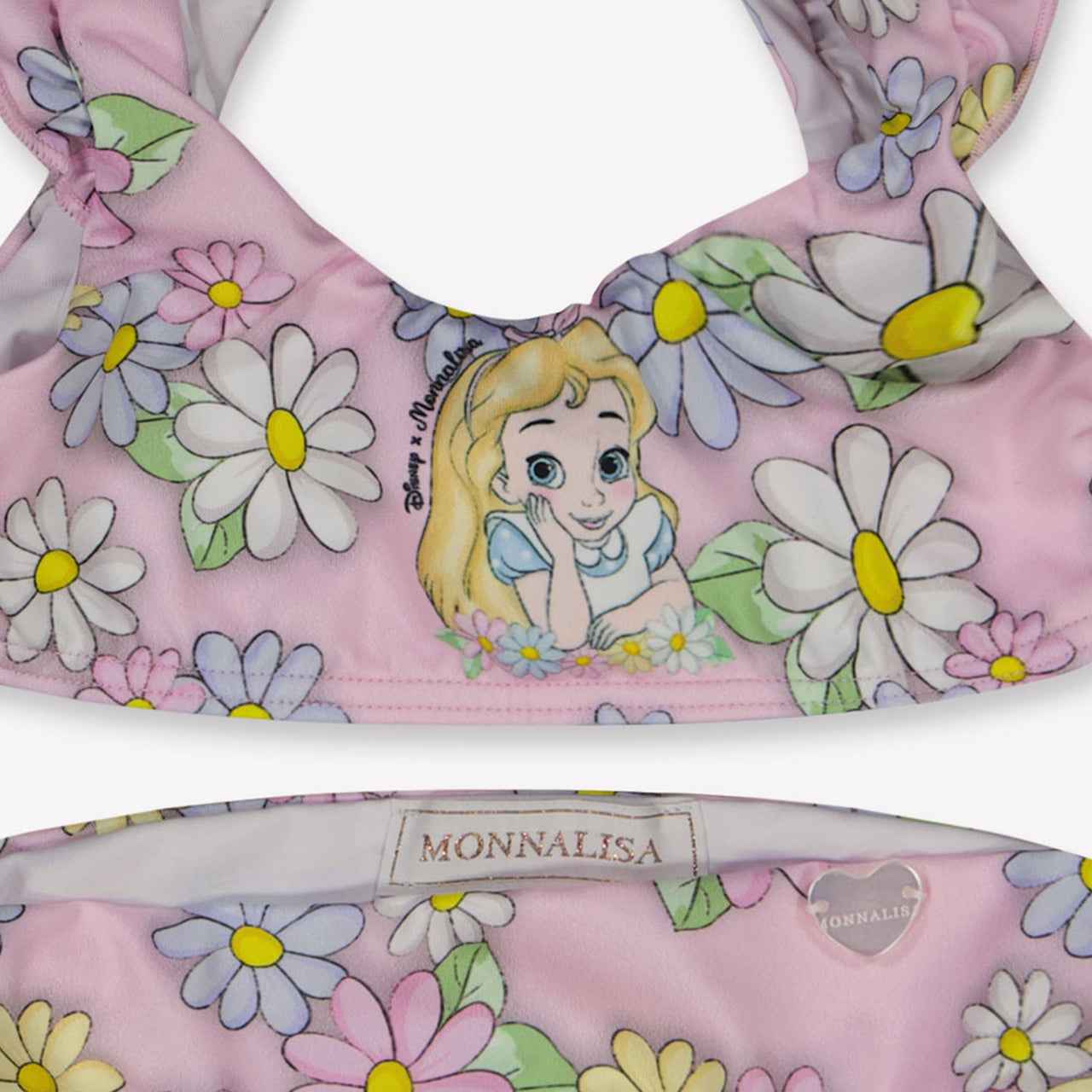 MonnaLisa Baby Meisjes Zwemkleding in Licht Roze