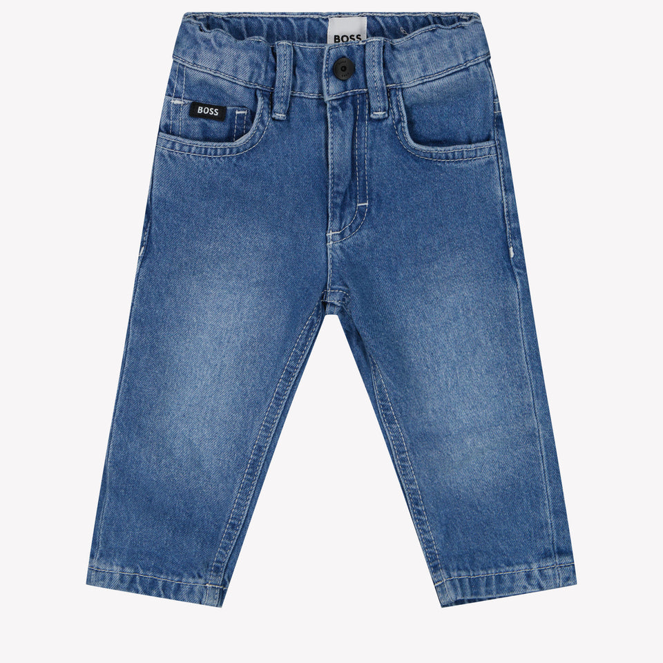 Boss Baby Jongens Jeans In Blauw