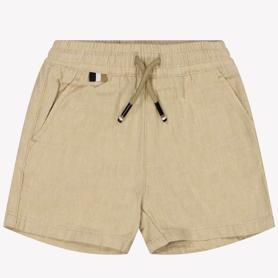 Boss Baby Boys Shorts In Beige