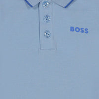 Boss Baby Jongens Polo In Licht Blauw