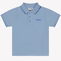 Boss Baby Jongens Polo In Licht Blauw