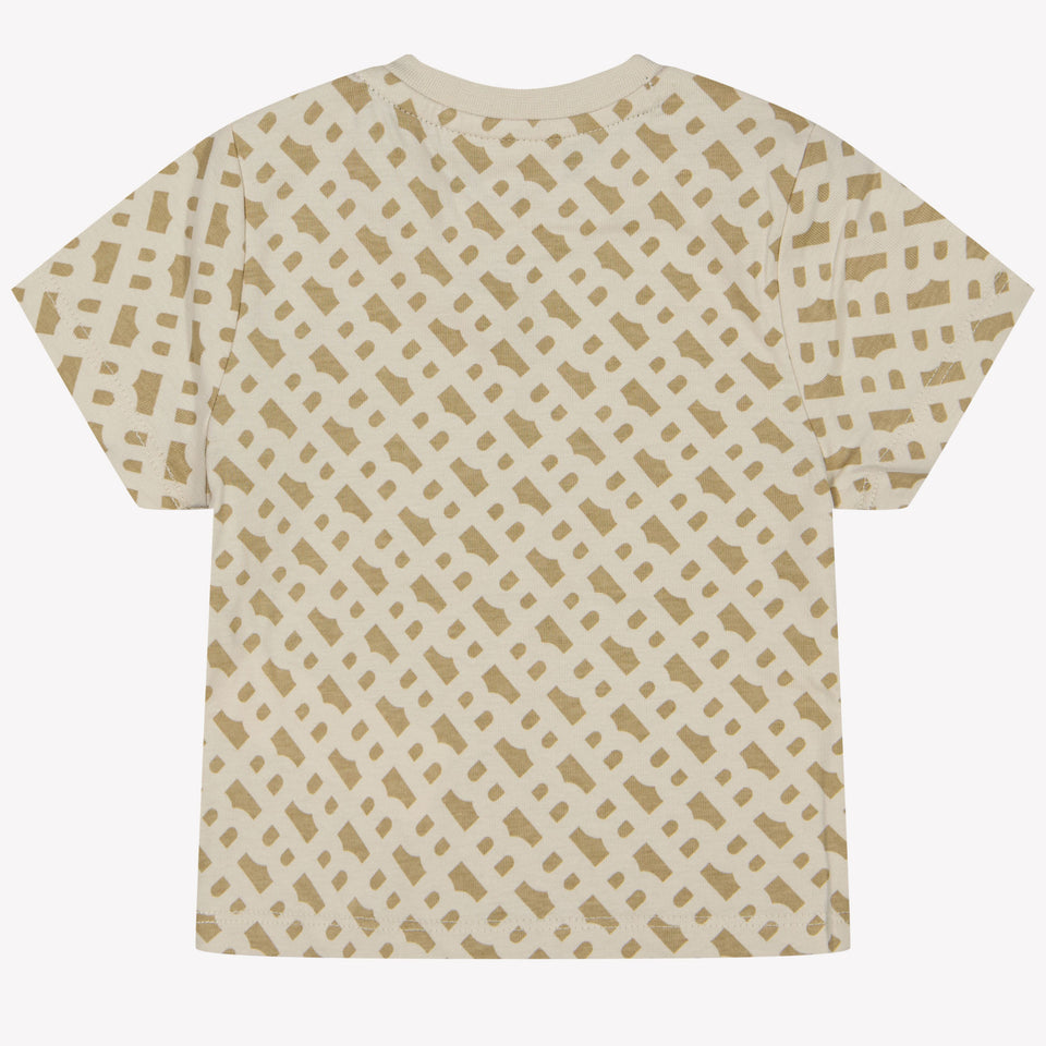 Boss Baby Boys T-Shirt in Light Beige