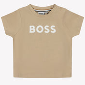 Boss Baby Boys T-Shirt in Beige