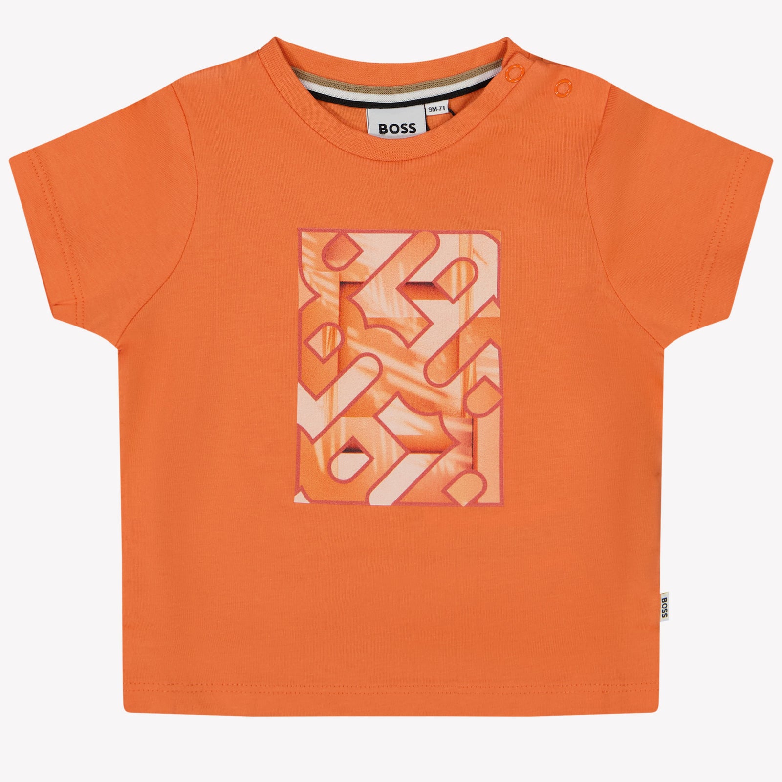 Boss Baby Jongens T-Shirt In Zalm