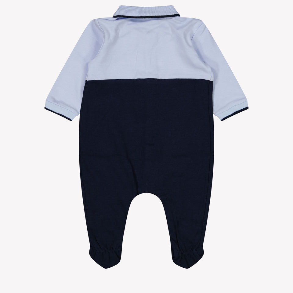 Boss Baby Boys Playsuit In Navy