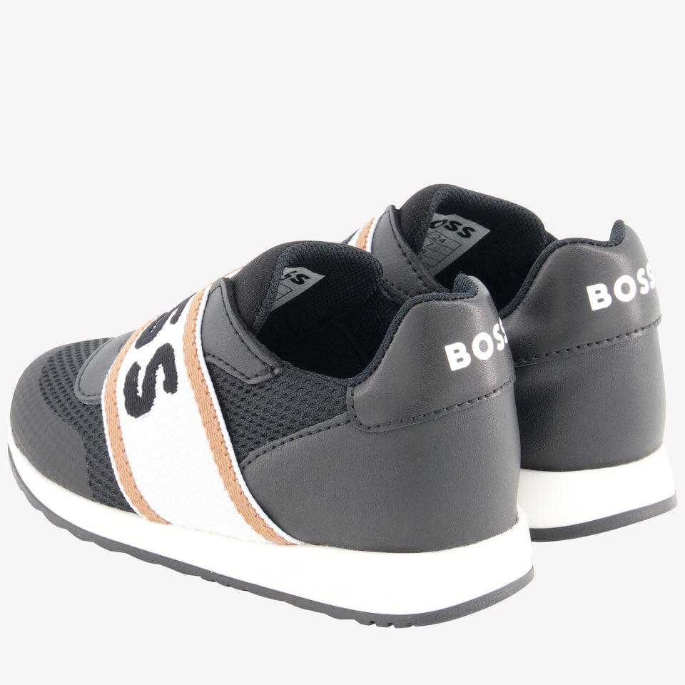 Boss Boys Sneakers in Black