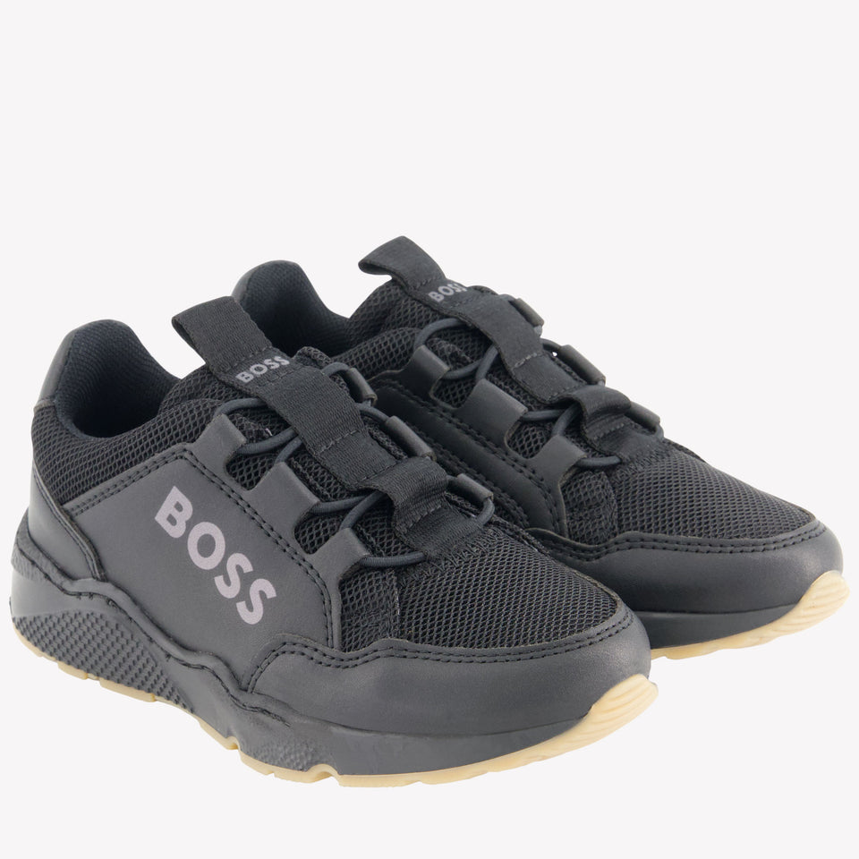 Boss Boys Sneakers in Black