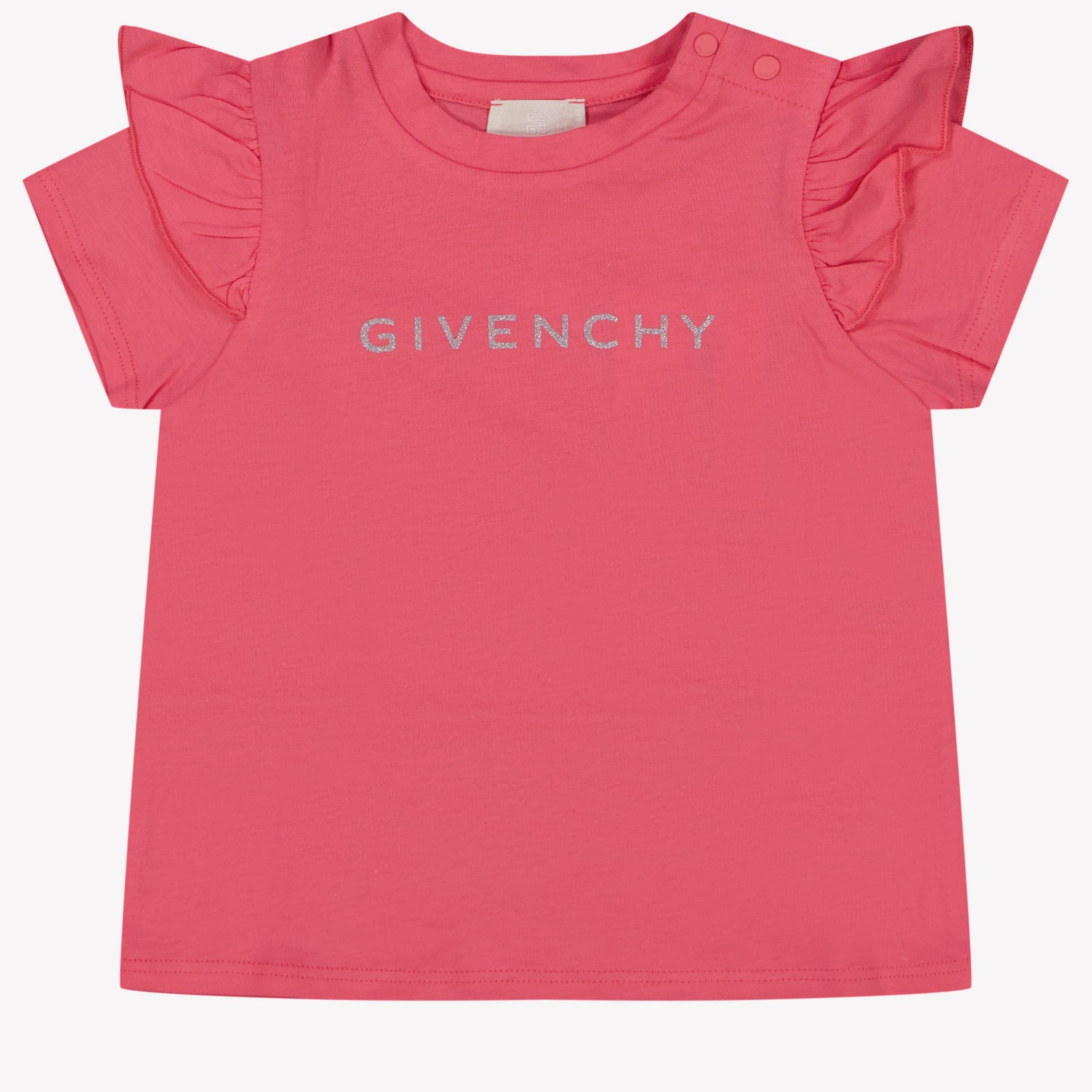 Givenchy Baby Meisjes T-Shirt In Fuchsia