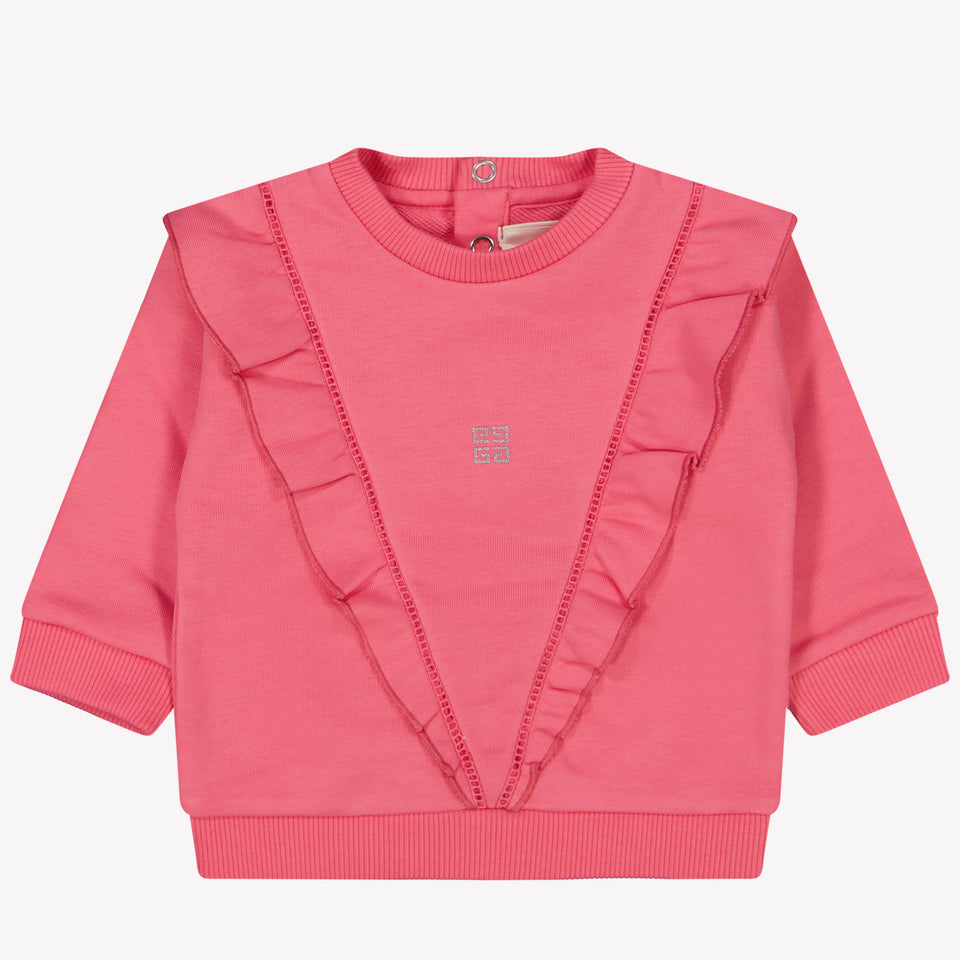 Givenchy Baby Meisjes Trui In Fuchsia