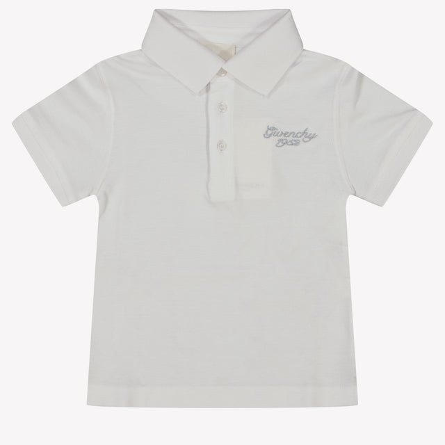 Givenchy Baby Jongens Polo In Wit