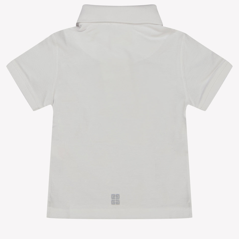 Givenchy Baby Jongens Polo In Wit