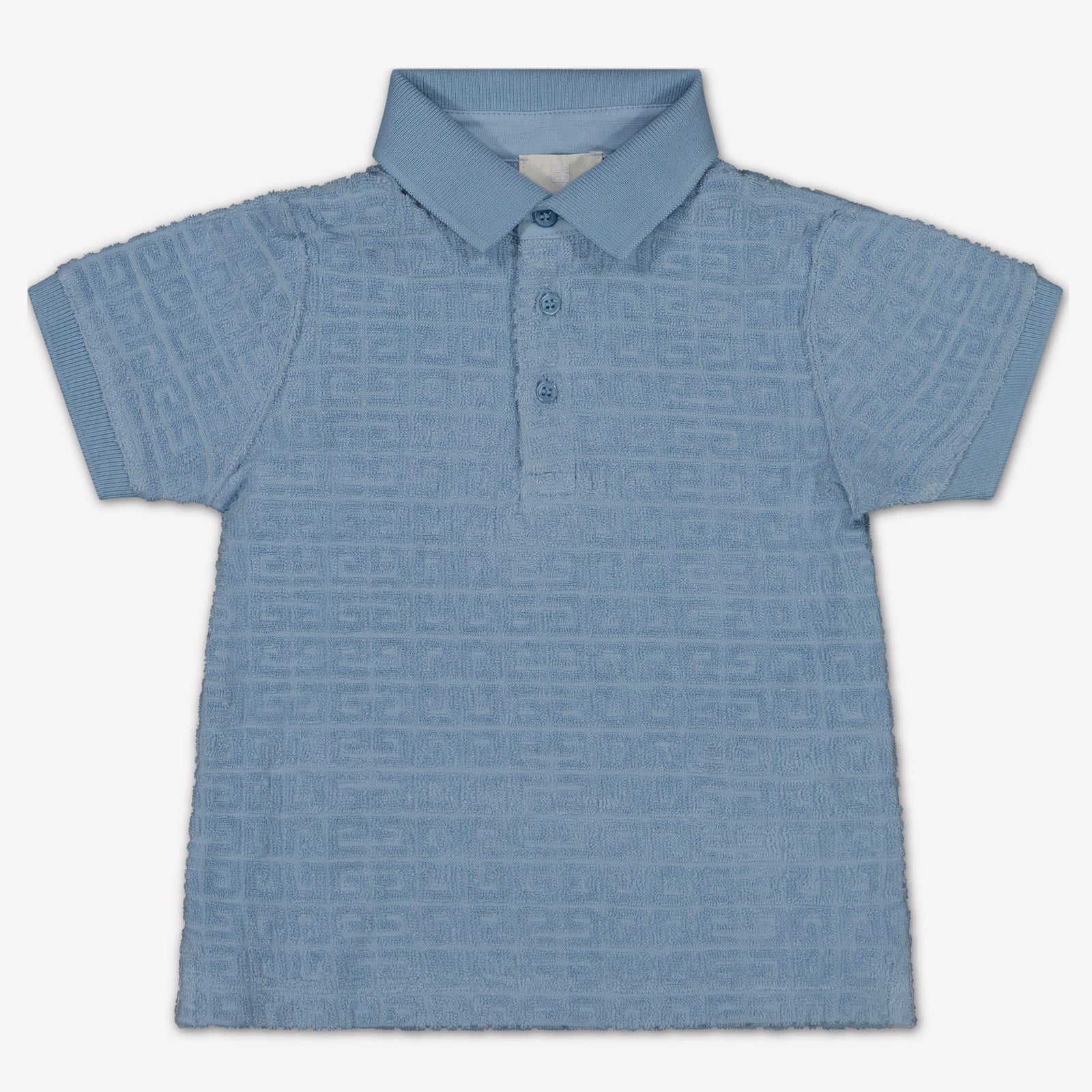 Givenchy Baby Jongens Polo In Licht Blauw