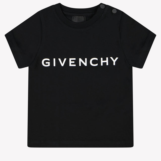 Givenchy Baby Jongens T-Shirt In Zwart