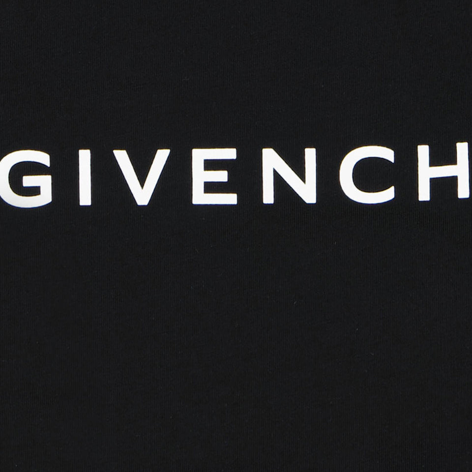 Givenchy Baby Jongens T-Shirt In Zwart