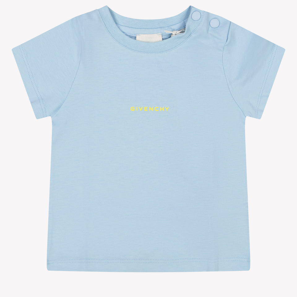 Givenchy Baby Boys T-Shirt in Light Blue