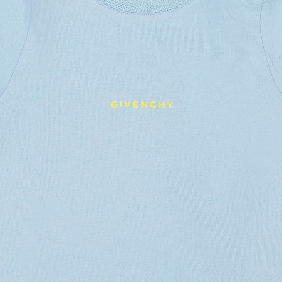 Givenchy Baby Boys T-Shirt in Light Blue