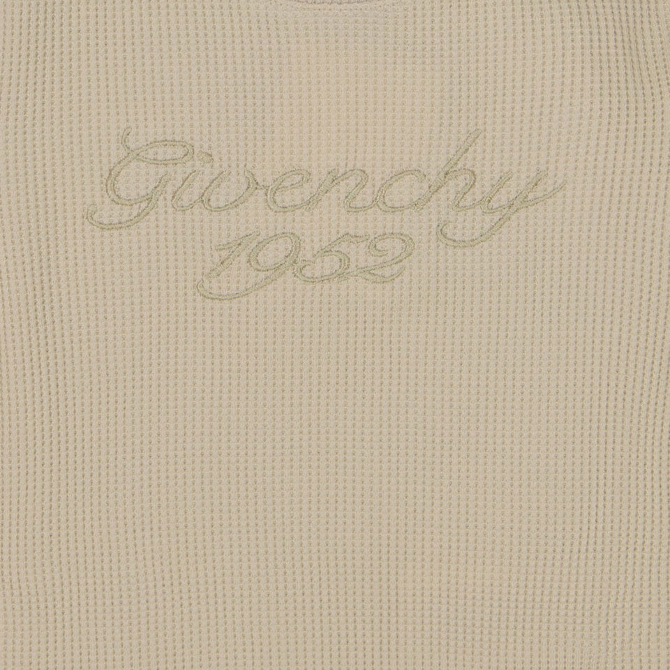 Givenchy Baby Jongens T-Shirt In Beige