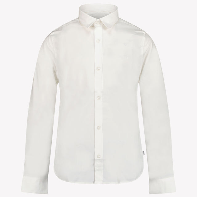 Boss Kids Boys Blouse in White