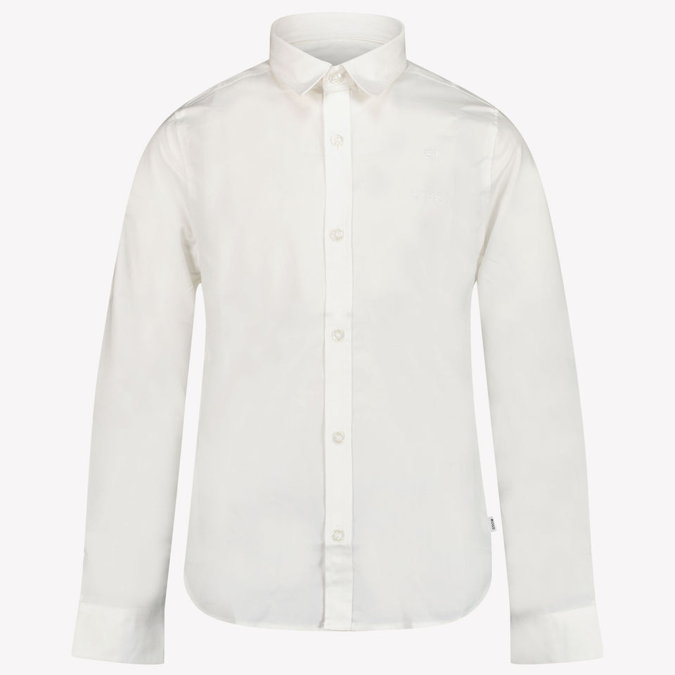 Boss Kids Boys Blouse in White