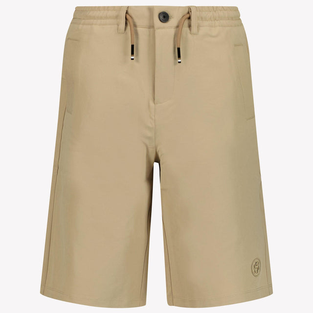 Boss Kinder Jongens Shorts In Beige