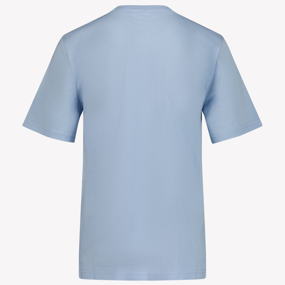 Boss Kinder Jongens T-Shirt In Licht Blauw