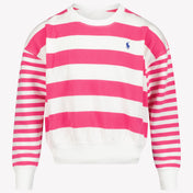 Ralph Lauren Kinder Meisjes Trui In Fuchsia