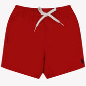 Ralph Lauren Baby Boys Swimwear In Red