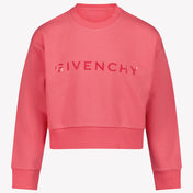 Givenchy Kinder Meisjes Trui In Fuchsia