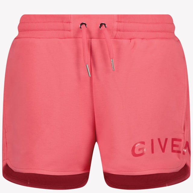 Givenchy Kids Girls Shorts In Fuchsia