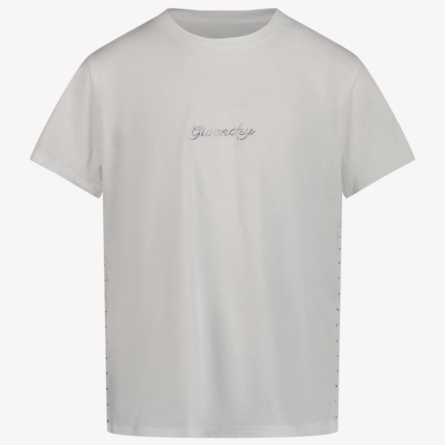 Givenchy Kinder Meisjes T-Shirt In Wit